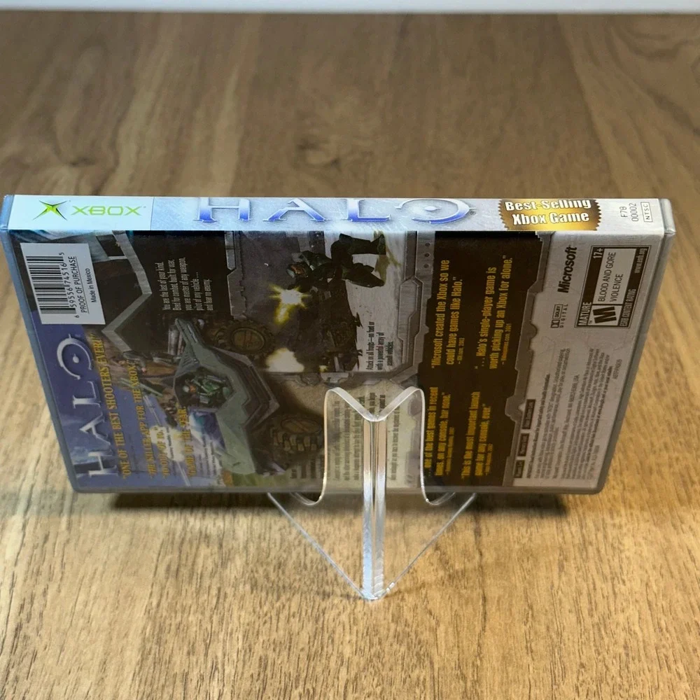 Microsoft Halo Combat Evolved CIB TESTED Xbox Platinum Hits Good Original